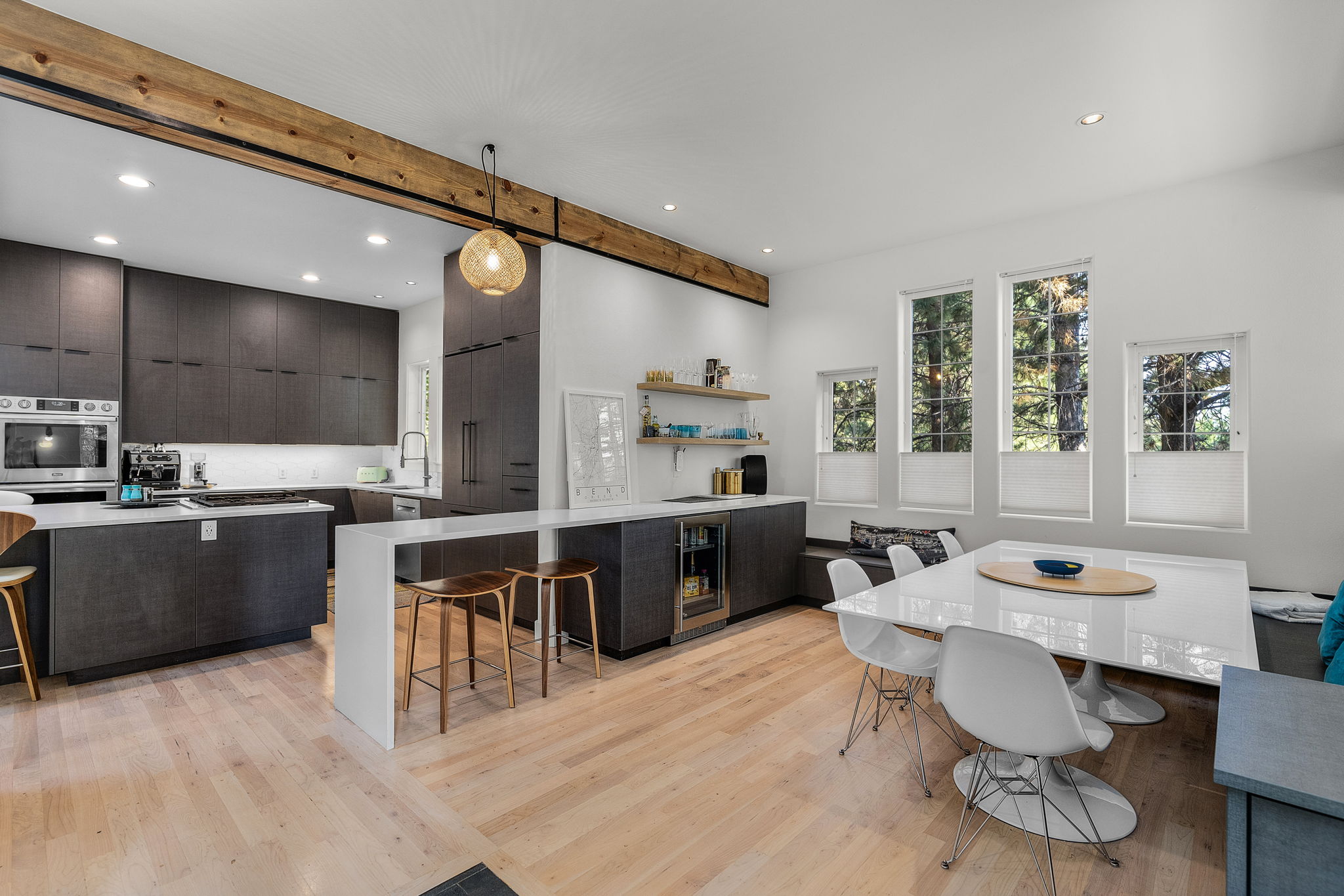 Custom dining room in Bend, Oregon